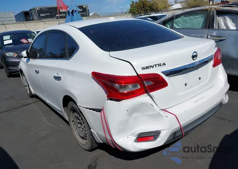 2017 Nissan Sentra Sv z USA, uszkodzony, nr VIN 3N1AB7AP3HL639333